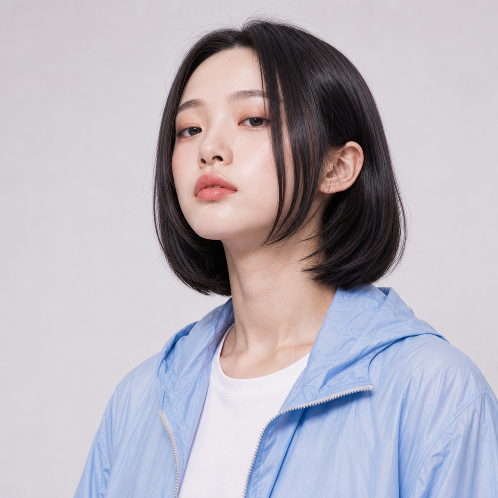 C컬 단발